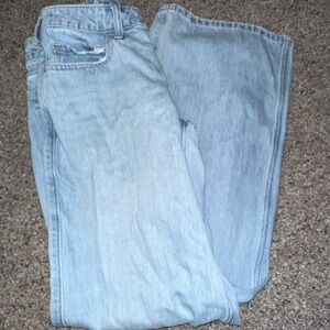 Hollister Blue Straight Leg Jeans Classic Denim